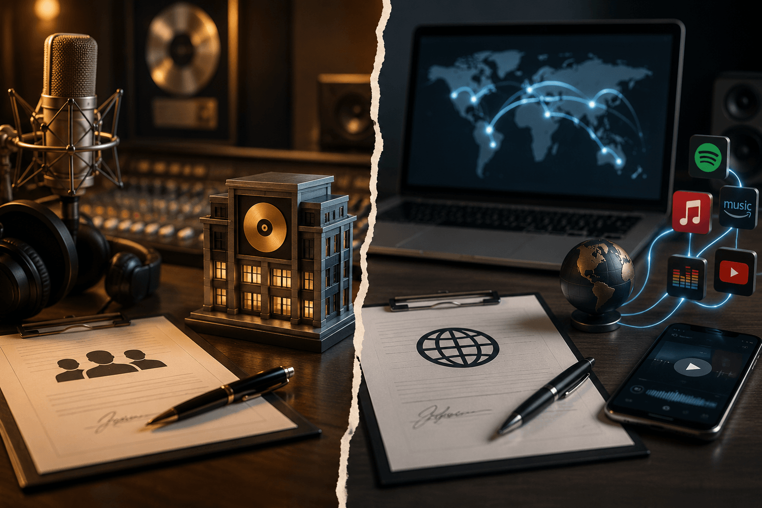 The Difference Between a Record Deal and a Distribution Deal — Explained