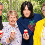 Paul Hollywood and Nigella Lawson standing together as the new Great British Bake Off judging panel for series 17